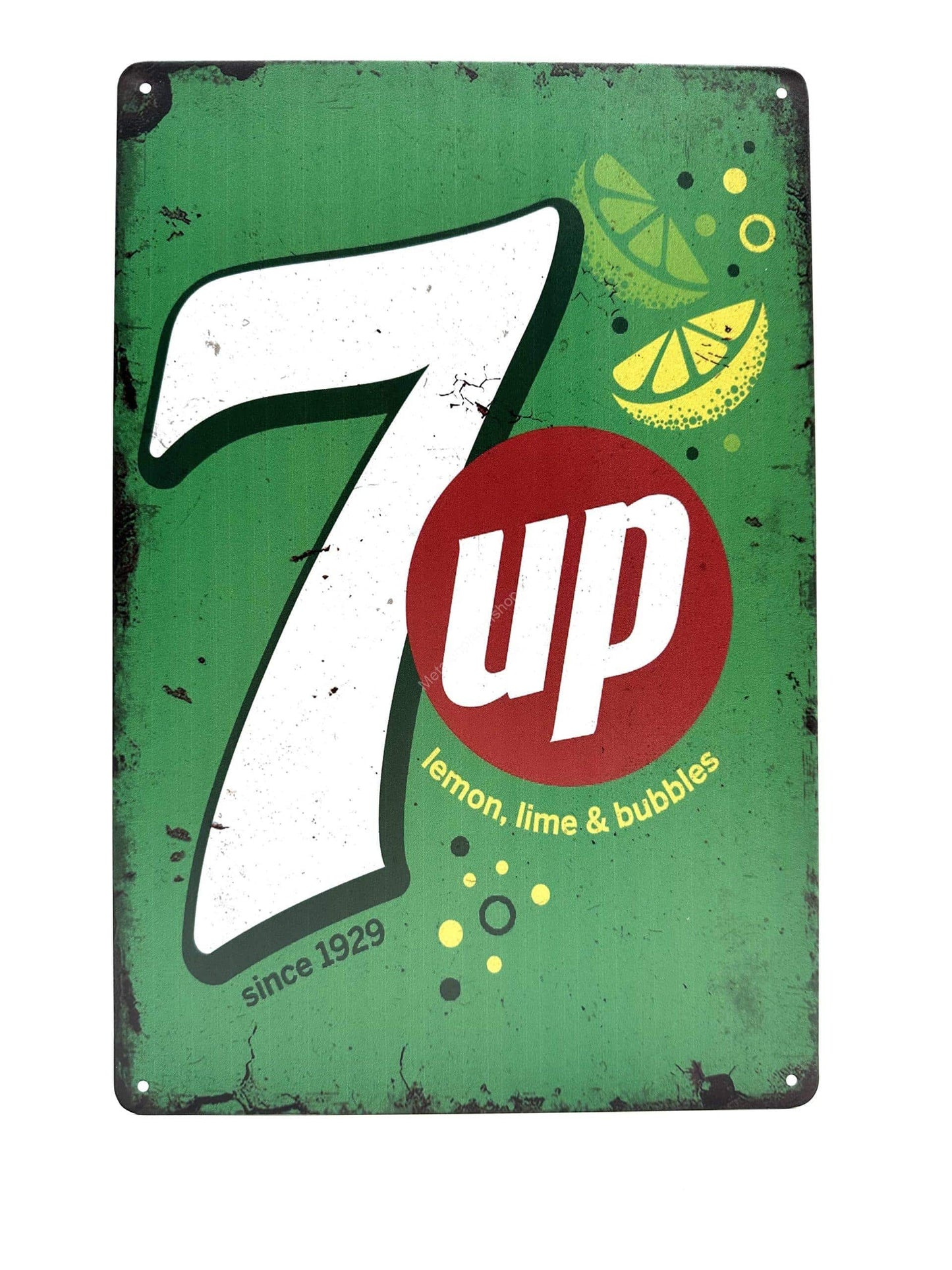 Metalen Wandbord - 7up