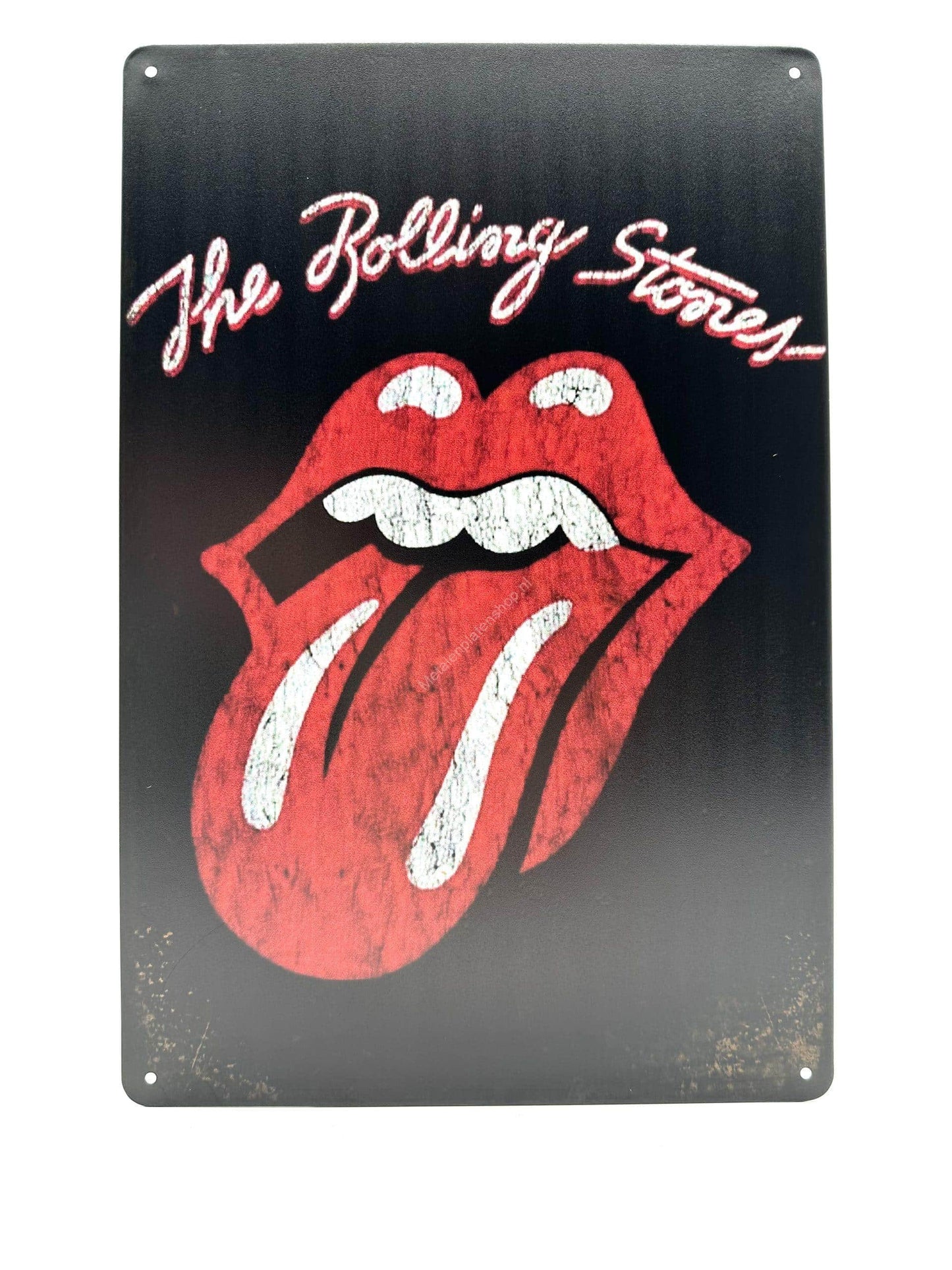 Metallwandschild – Rolling Stones