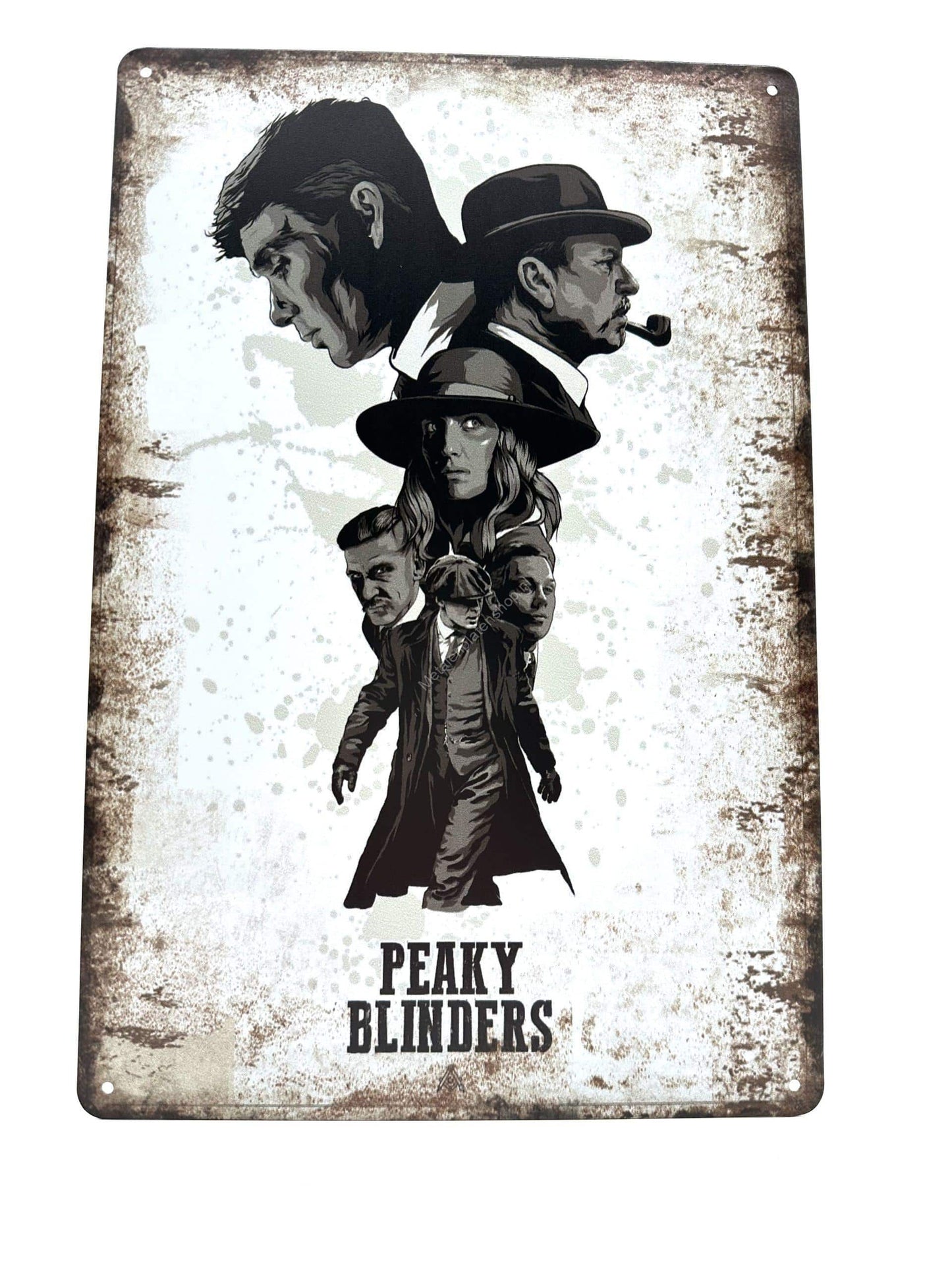 Metalen Wandbord - Peaky Blinders