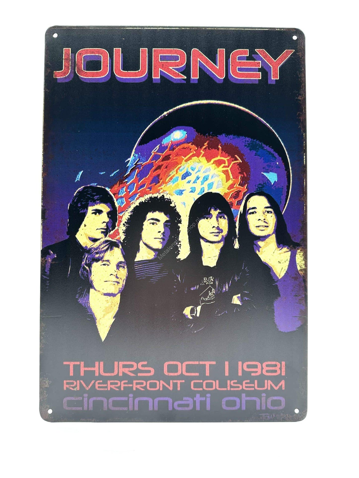 Metal Wall Sign - Journey 1981