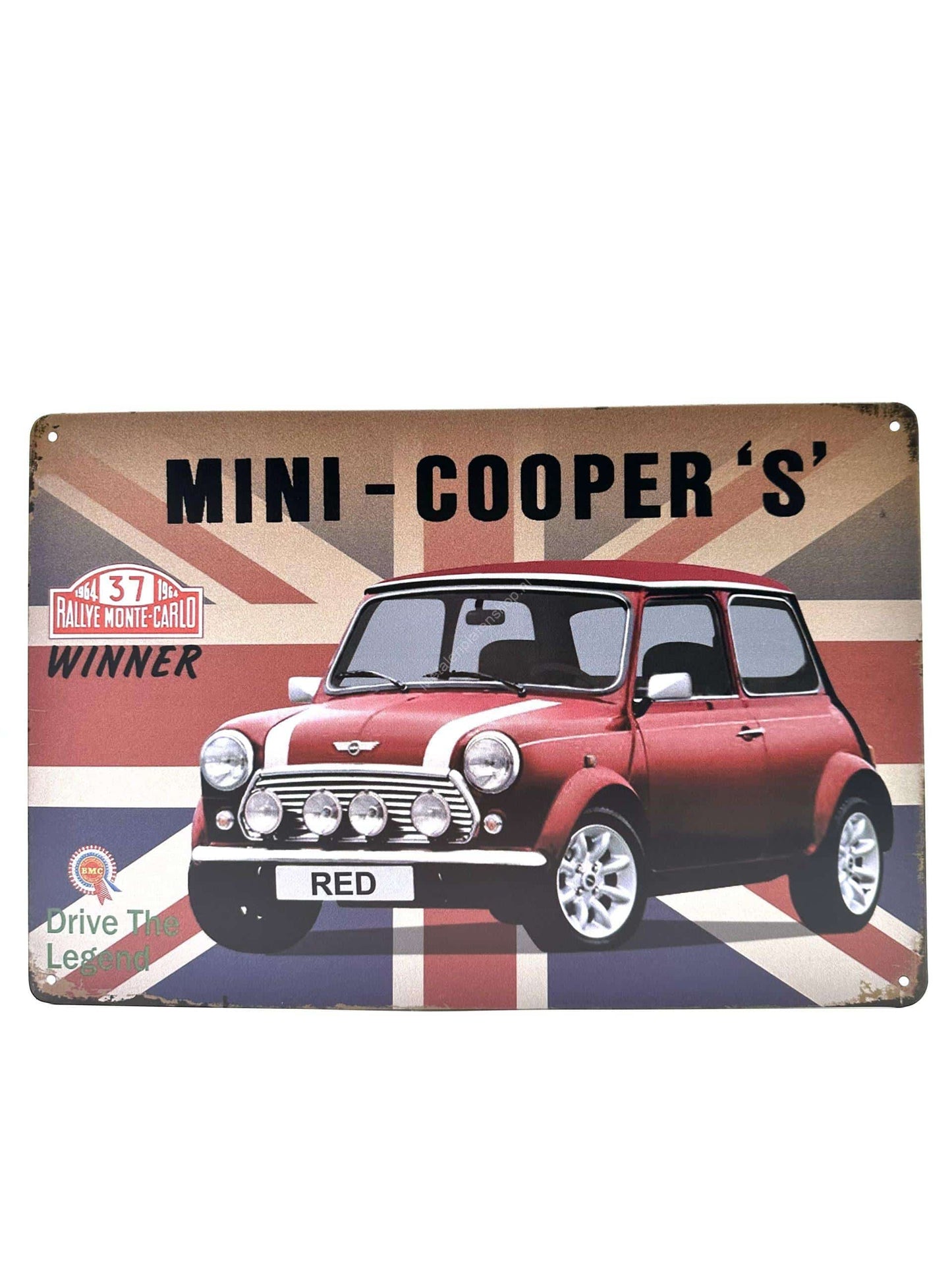 Metalen Wandbord - Mini - Cooper's