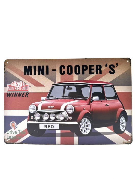 Metal Wall Sign - Mini - Cooper's