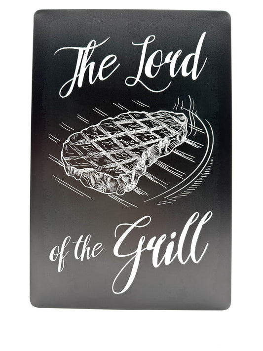 Metalen Wandbord - The Lord of the Grill