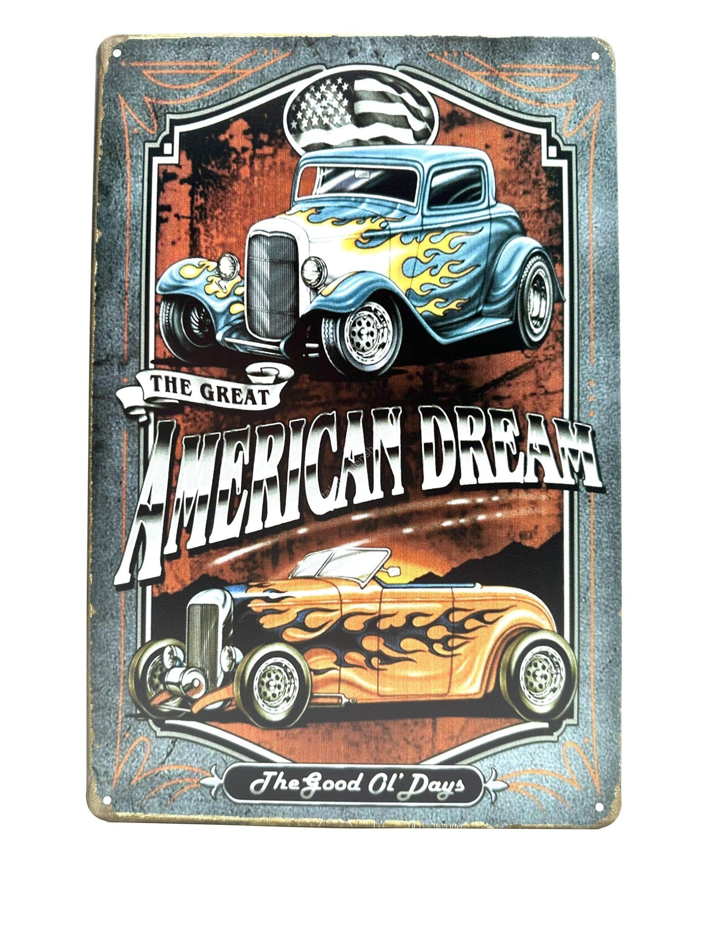 Metal Wall Sign - The Great American Dream