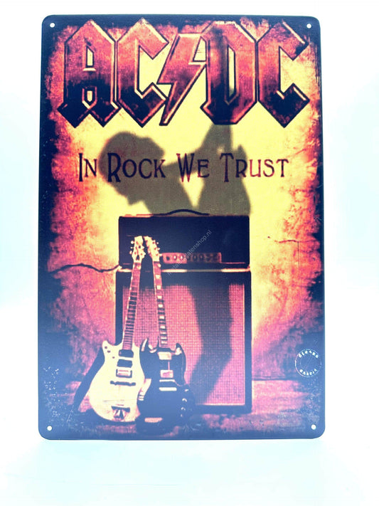 Metal Wall Sign - ACDC