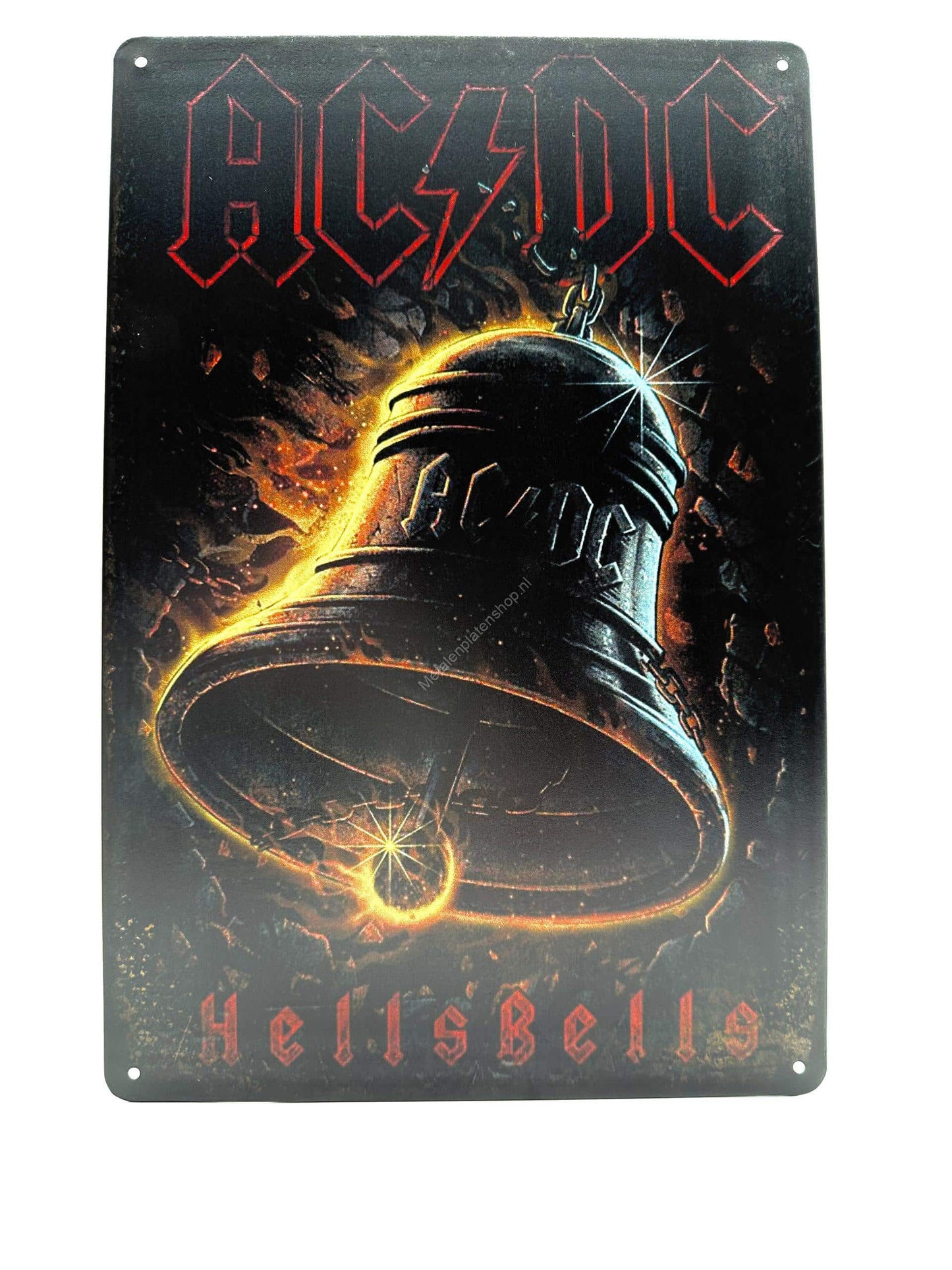 Metal Wall Sign - AC/DC HellsBells