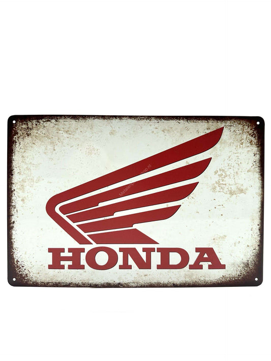 Metal Wall Sign - Honda