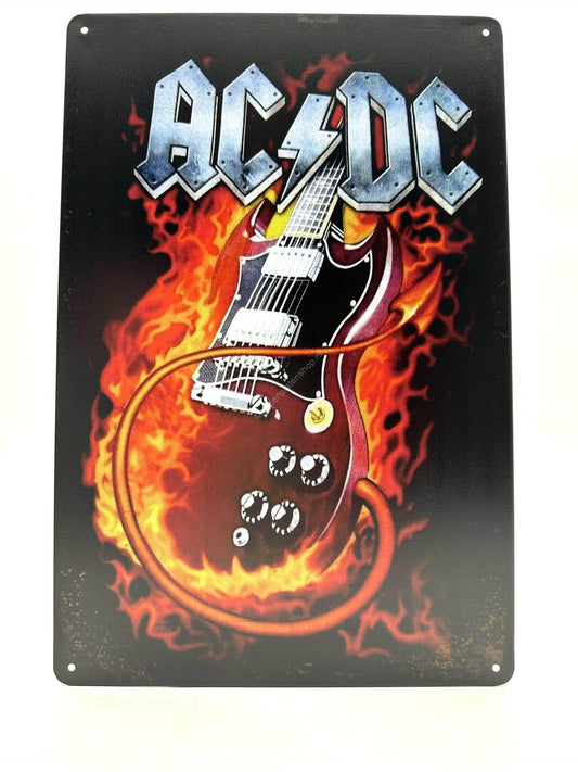 Metalen Wandbord - AC/DC