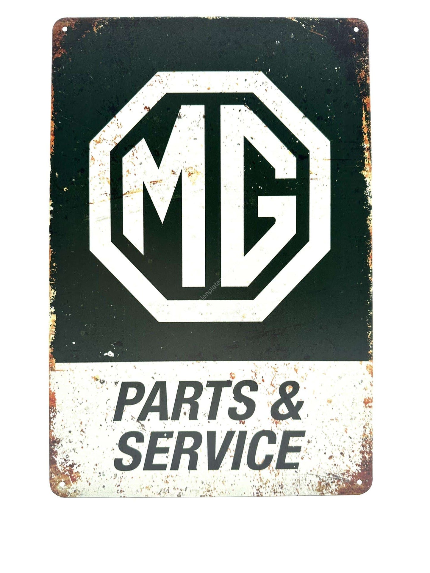 Metal Wall Sign - MG Parts &amp; Service