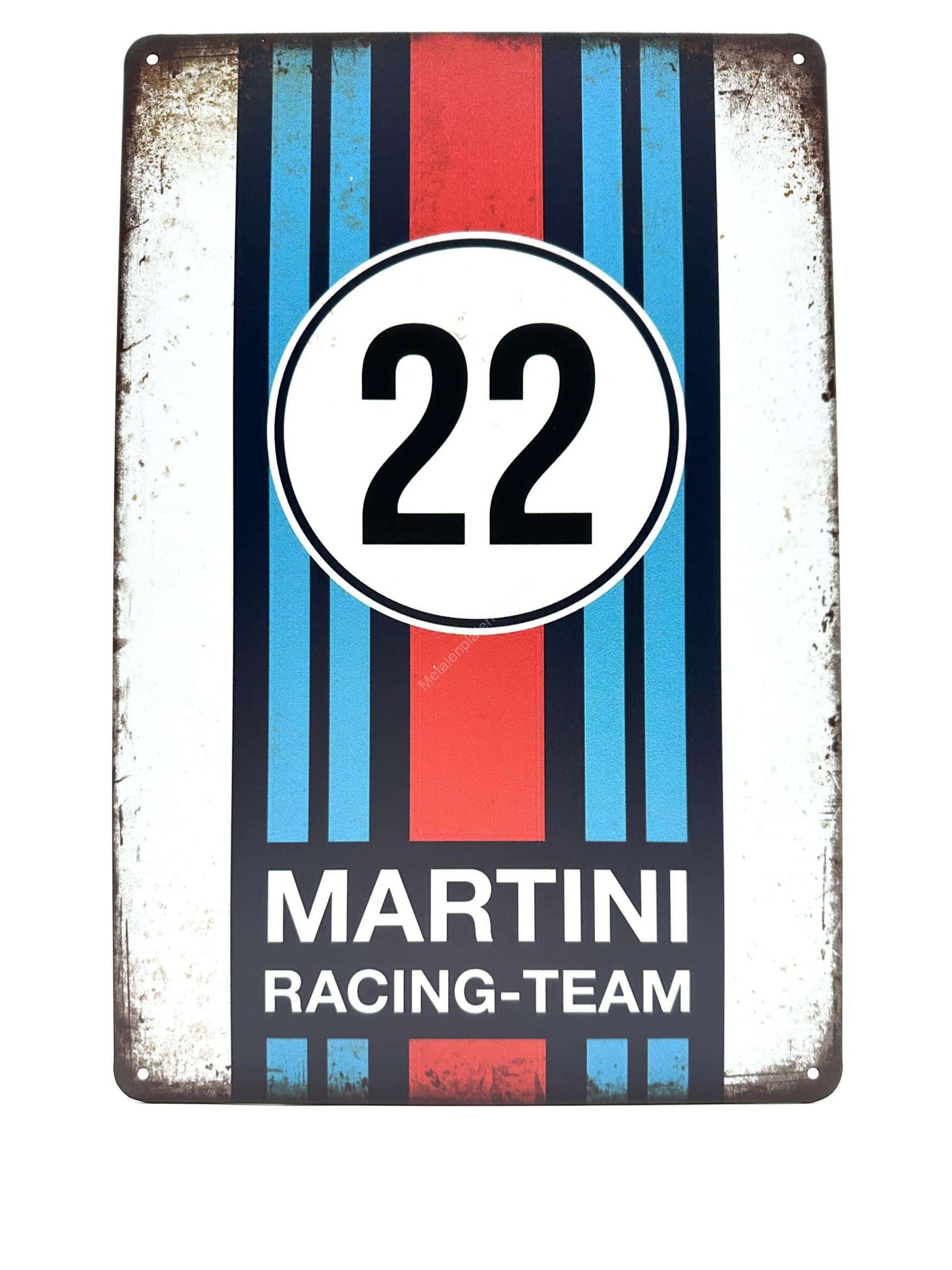 Metal Wall Sign - Martini racing - team