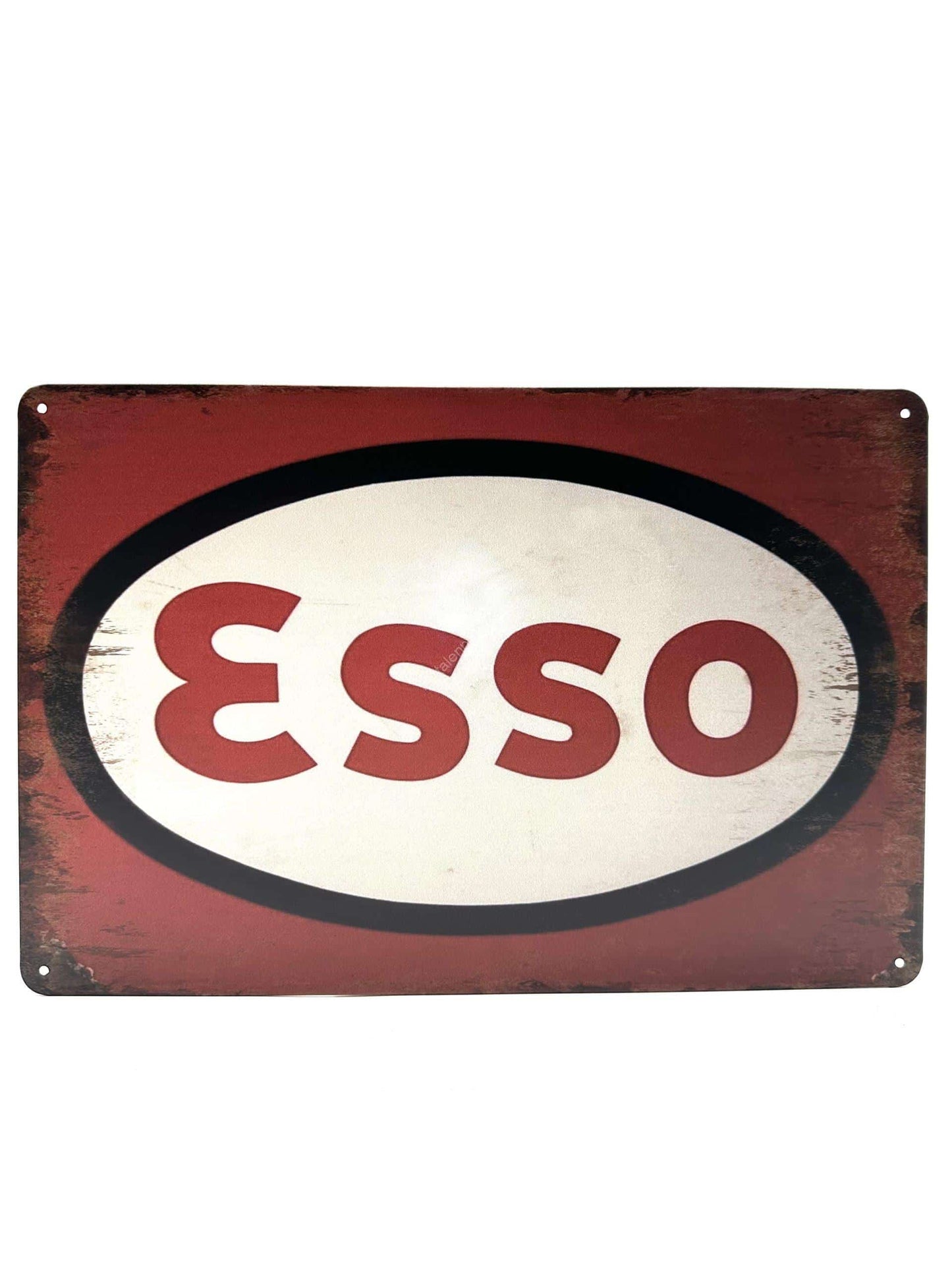 Metallwandschild - Esso