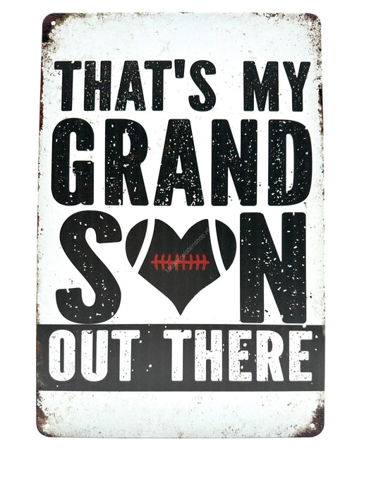 Metal Wall Sign - Grand Son