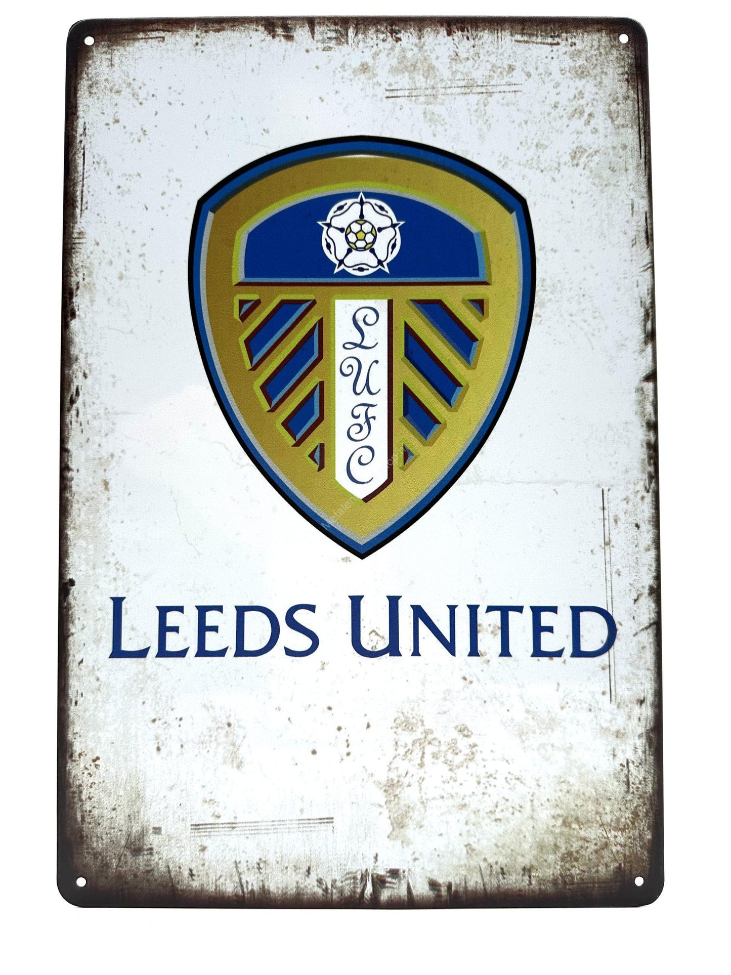 Metalen Wandbord - Leeds United