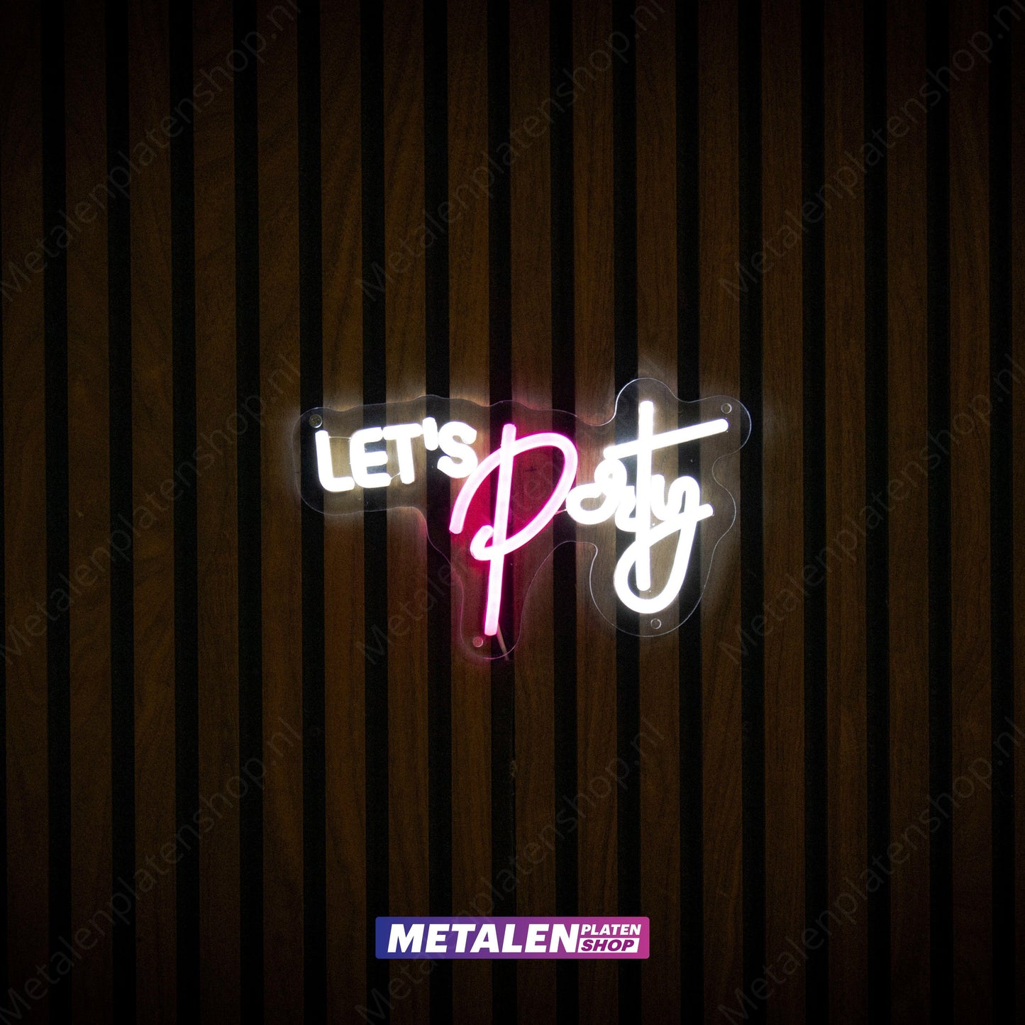 Let's Party - Neonbord - LED