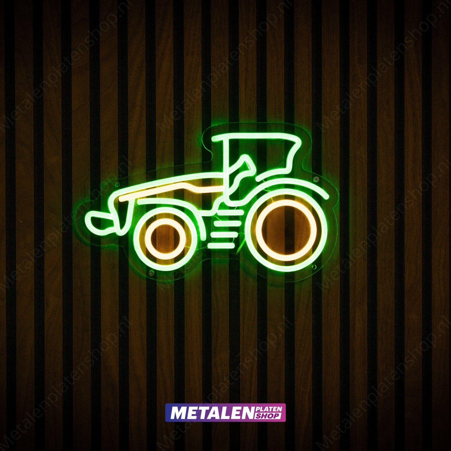 Traktor - Neonbord - LED