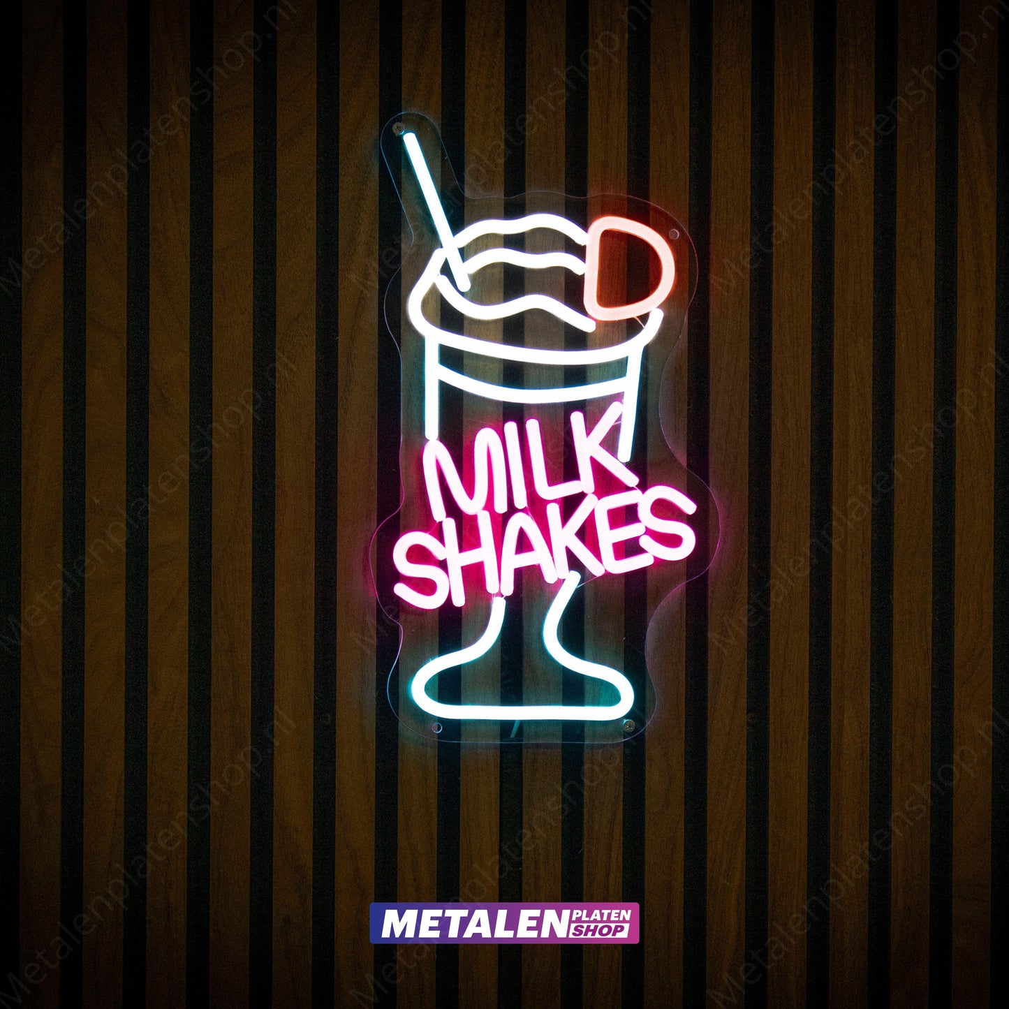 Milkshake - Neonbord - LED