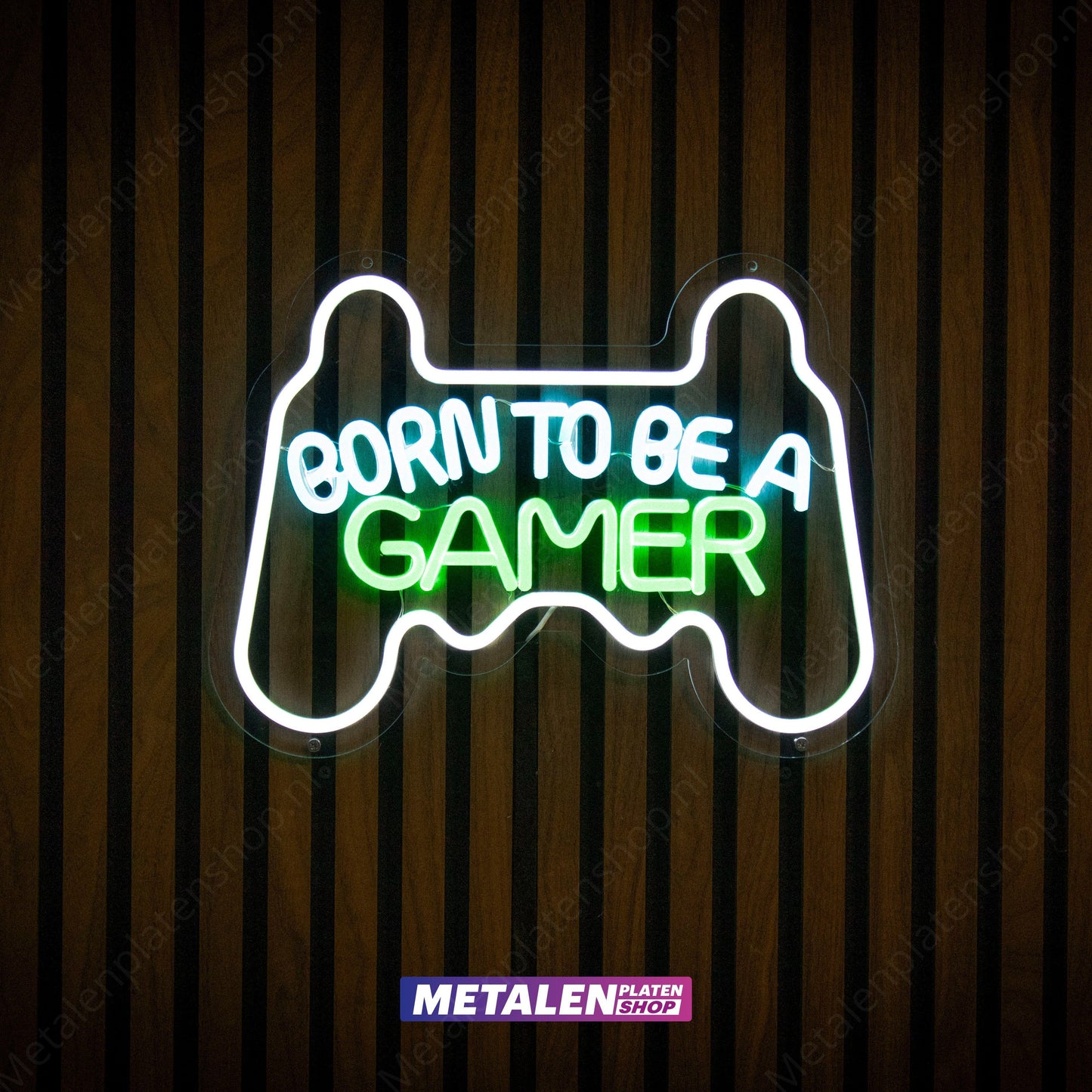 Born to be a gamer - Neonbord - LED