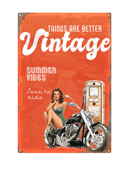 Things Are Better Vintage - Pin-Up - MPS Collection