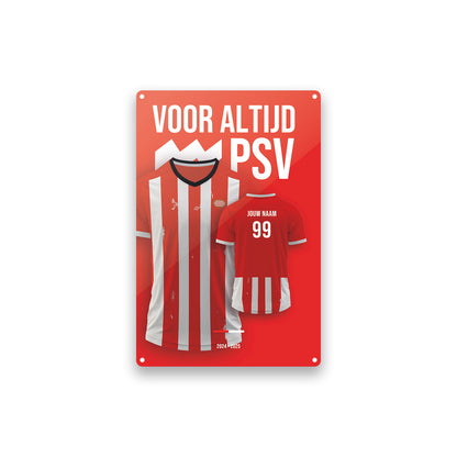 Voetbaltenue Bord PSV met eigen naam en rugnummer - 2024/2025