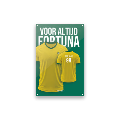 Voetbaltenue Bord Fortuna Sittard met eigen naam en rugnummer - 2024/2025