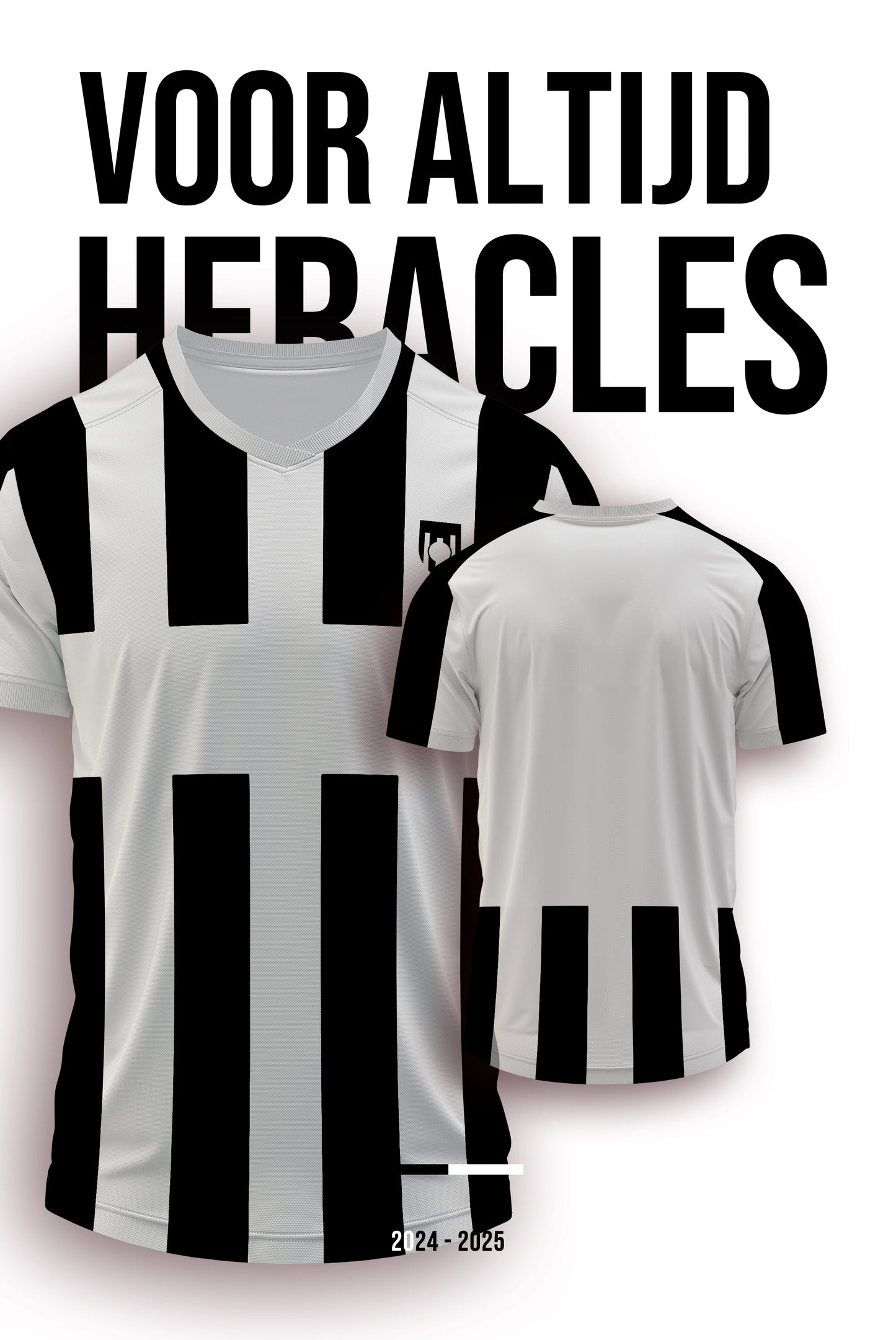 Voetbaltenue Bord Heracles met eigen naam en rugnummer - 2024/2025