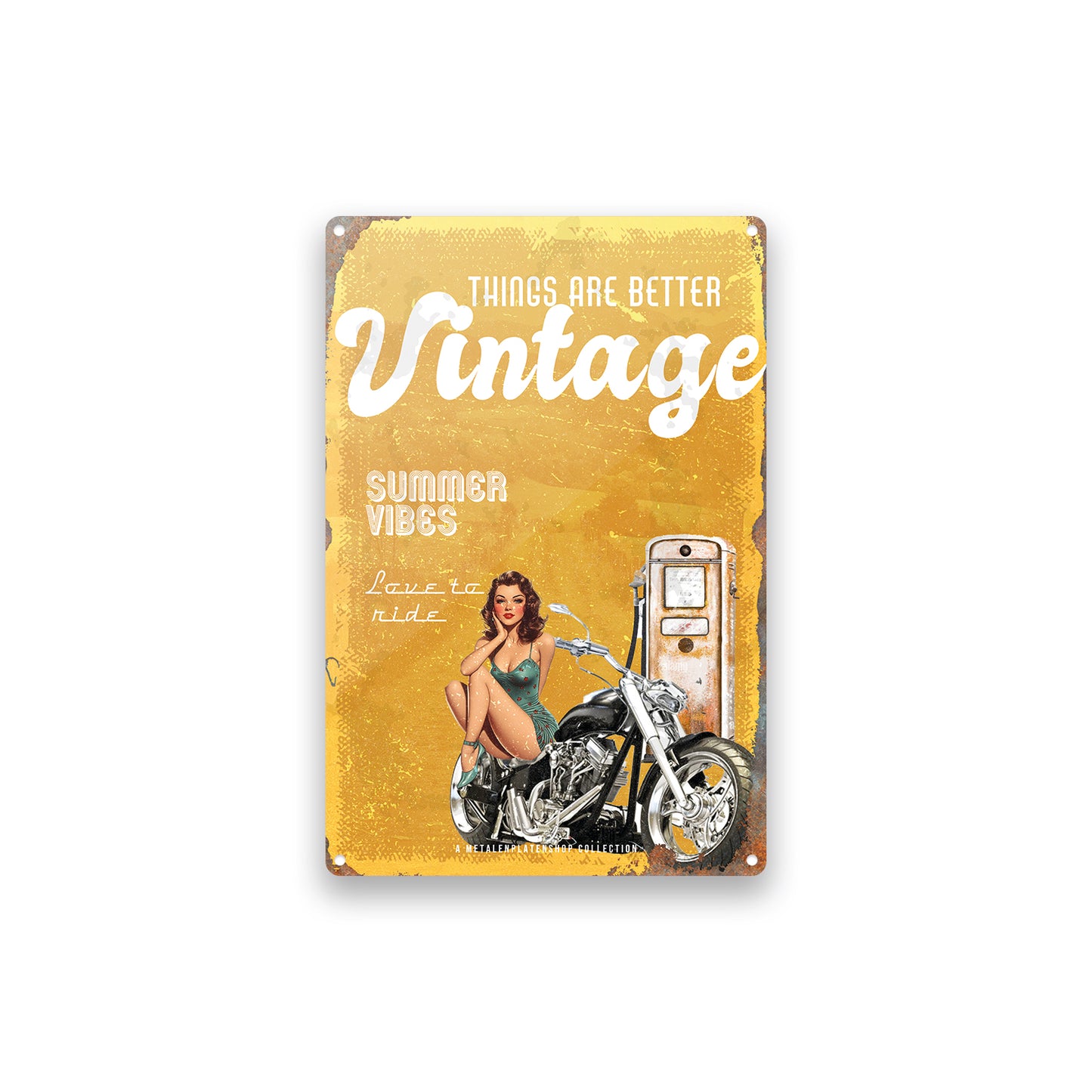 Things Are Better Vintage - Pin-Up - MPS Collection