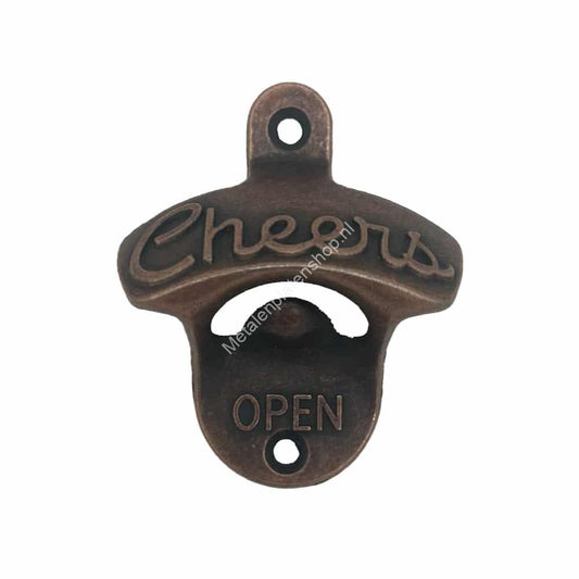 Beer opener - Cheers - Bronze