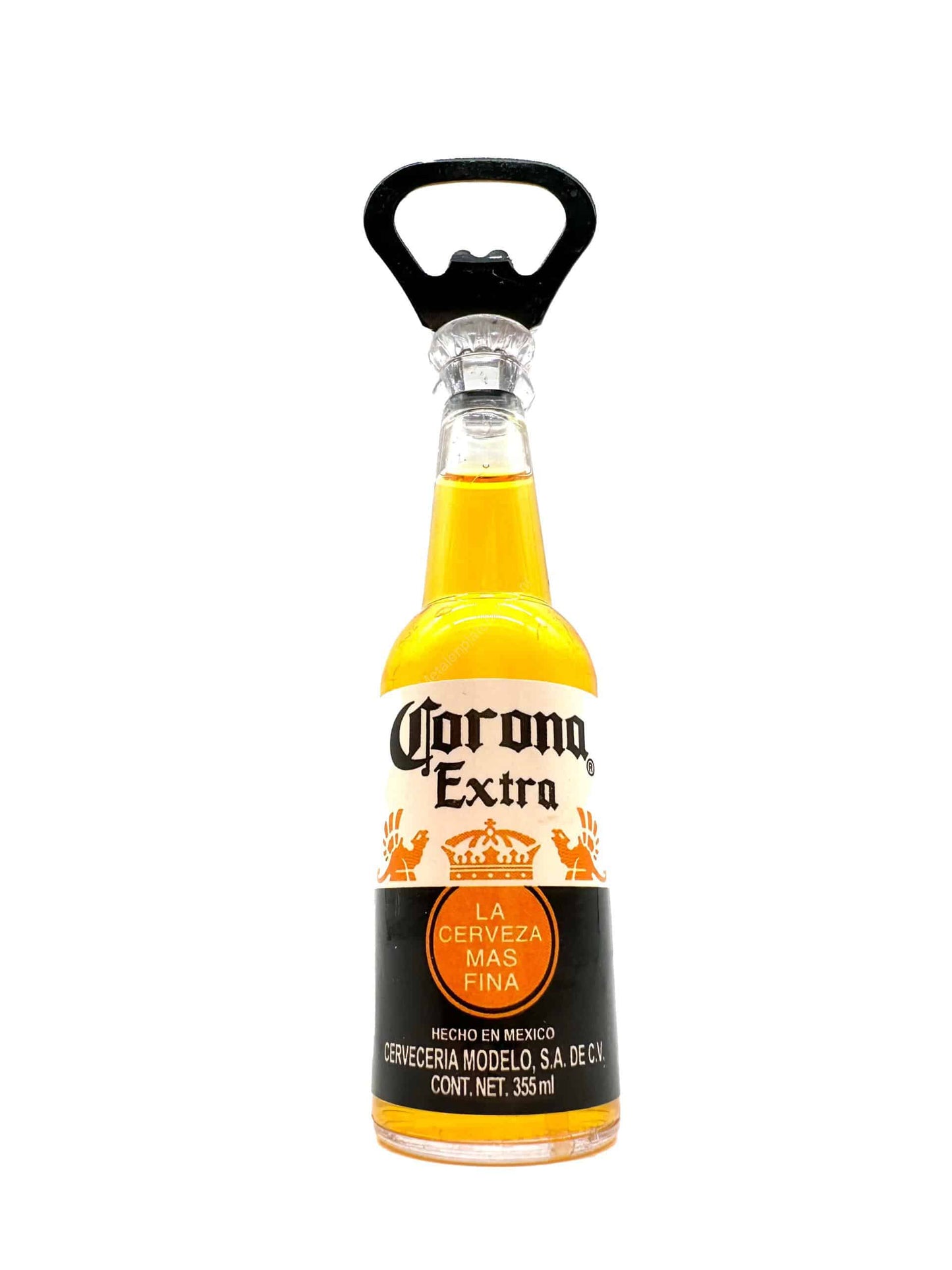 Bier of fles opener met magneet - Corona - 14cm