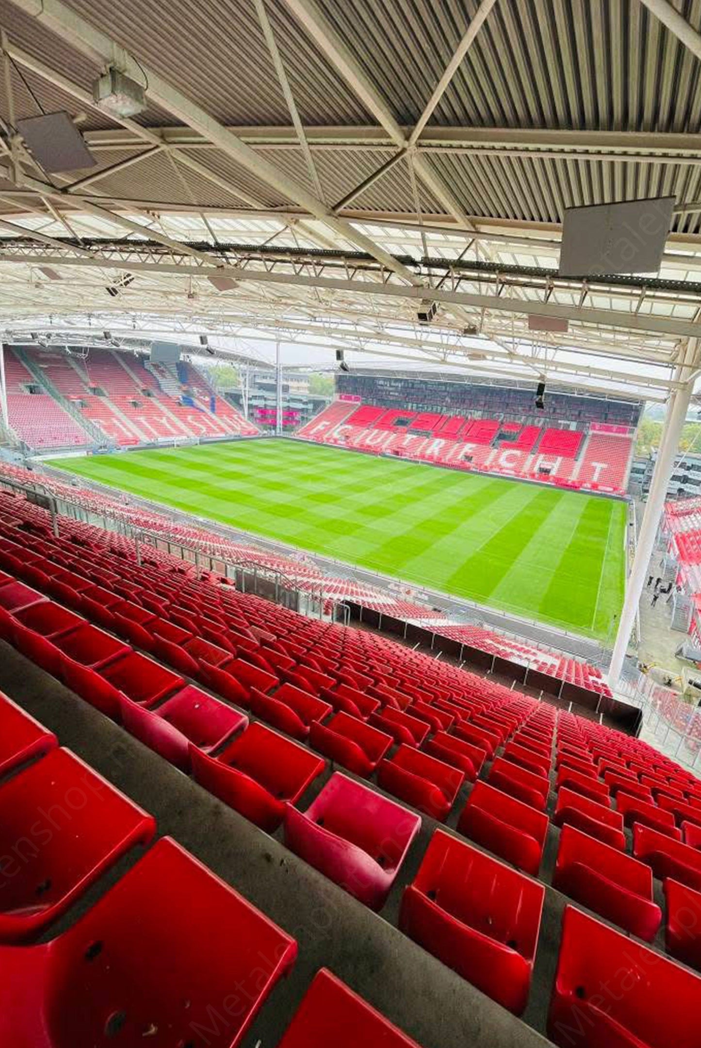 Metalen Wandbord - FC Utrecht - Stadion #2