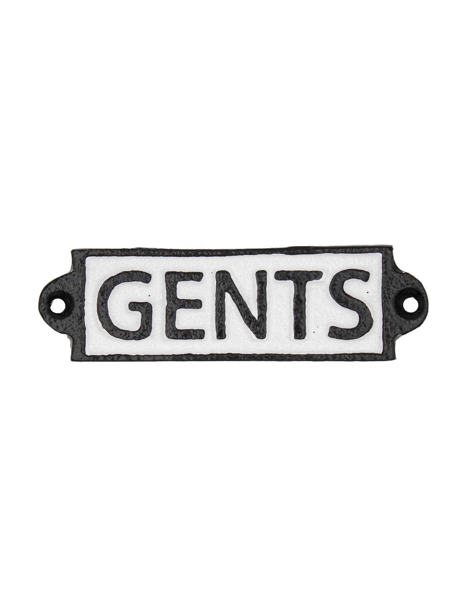 GENTS - Bord van Gietijzer - 17x6cm