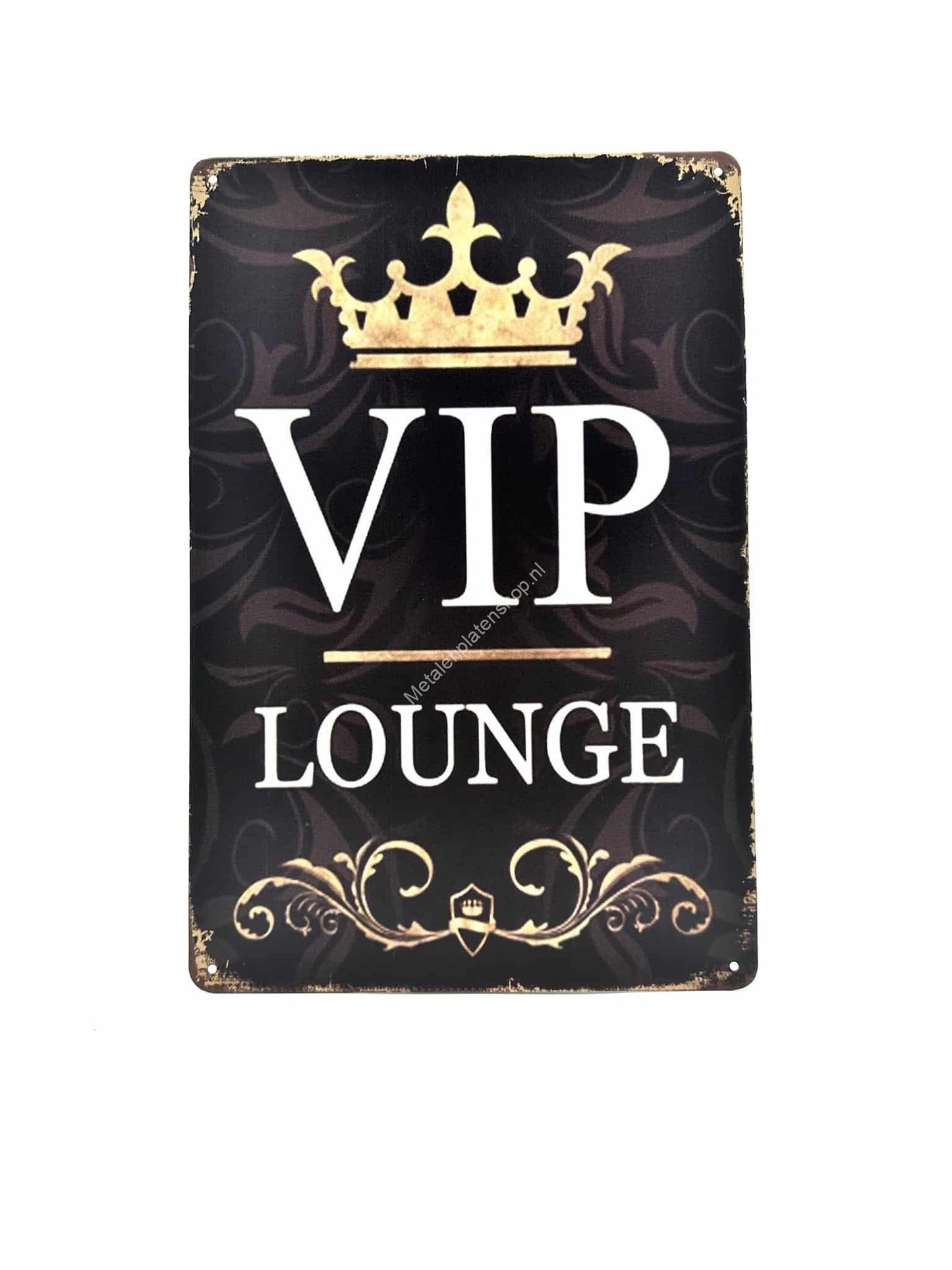 Metal wall signs - VIP Lounge - Advertising sign