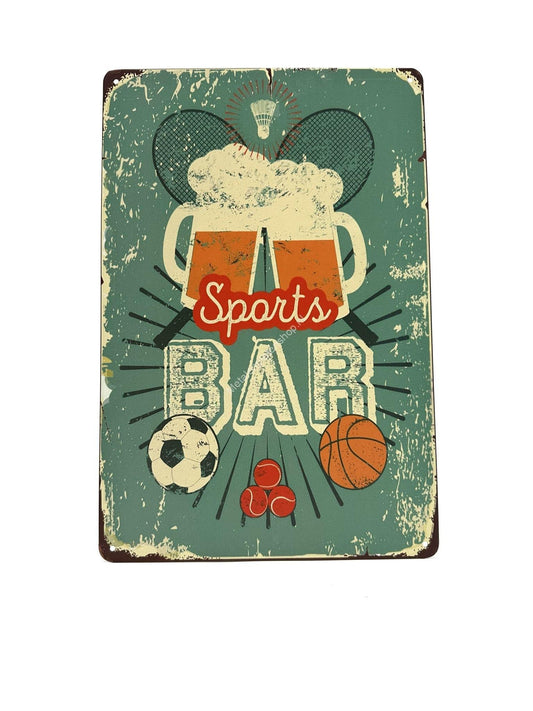 Metalen Wandbord - Sports Bar #2