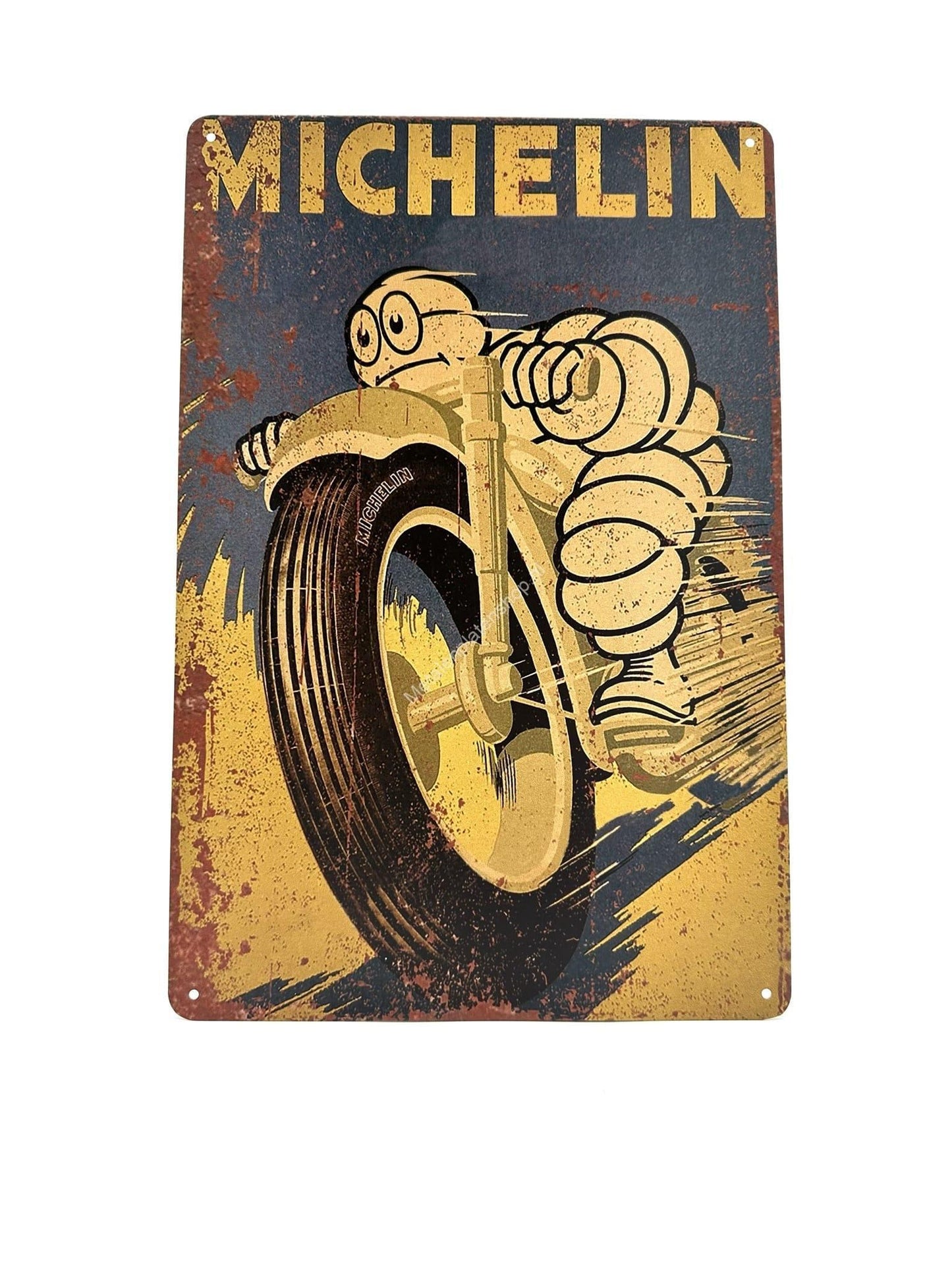 Metalen Wandbord - Michelin - Banden #2