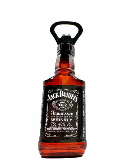 Bier of fles opener met magneet - Jack Daniels - 14cm