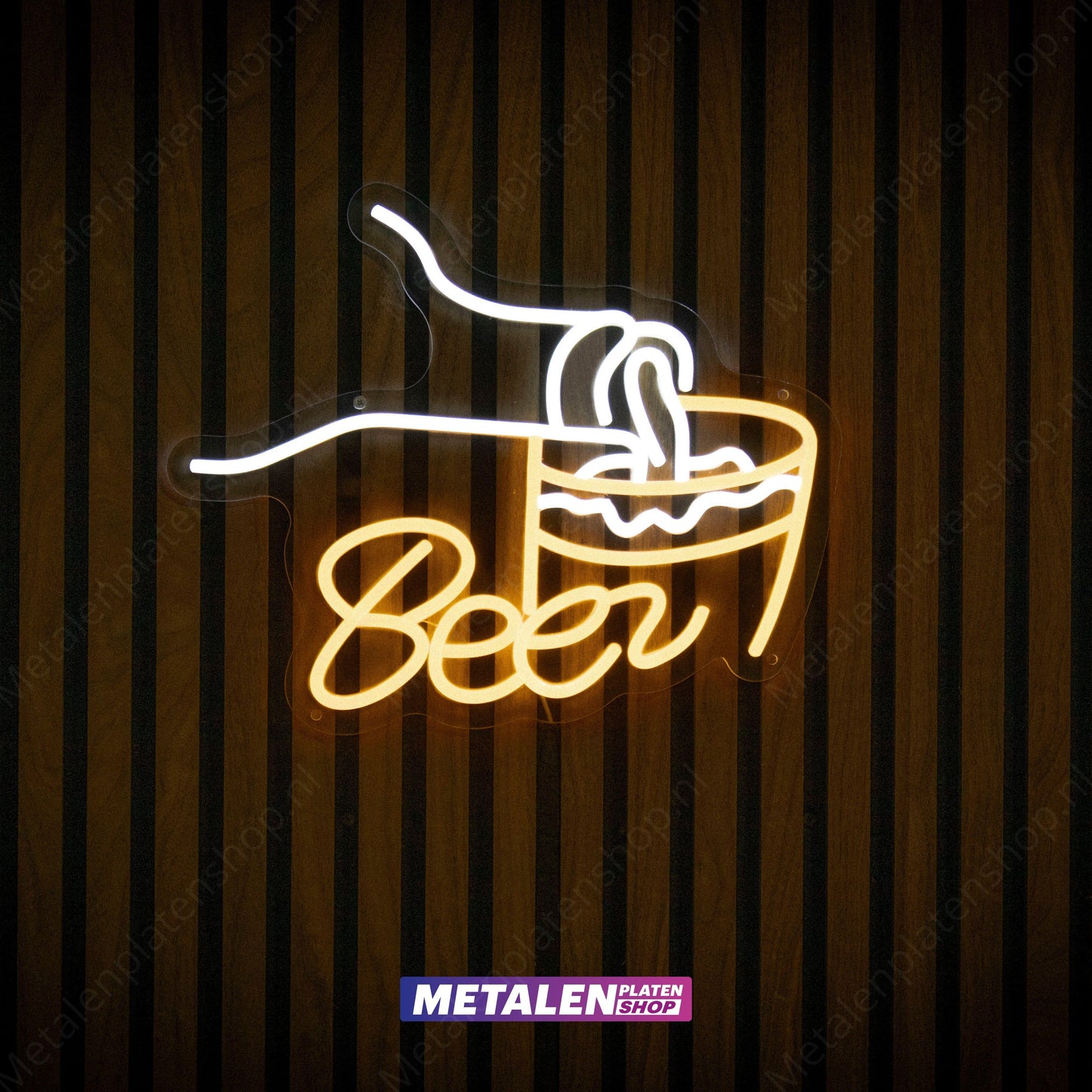 Bier - Neonbord - LED