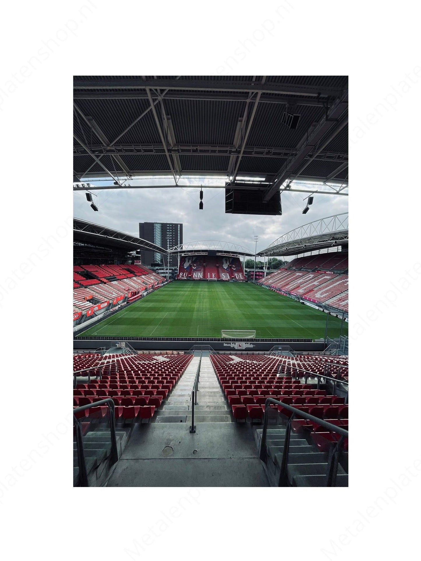 Metalen Wandbord - FC Utrecht - Stadion #3