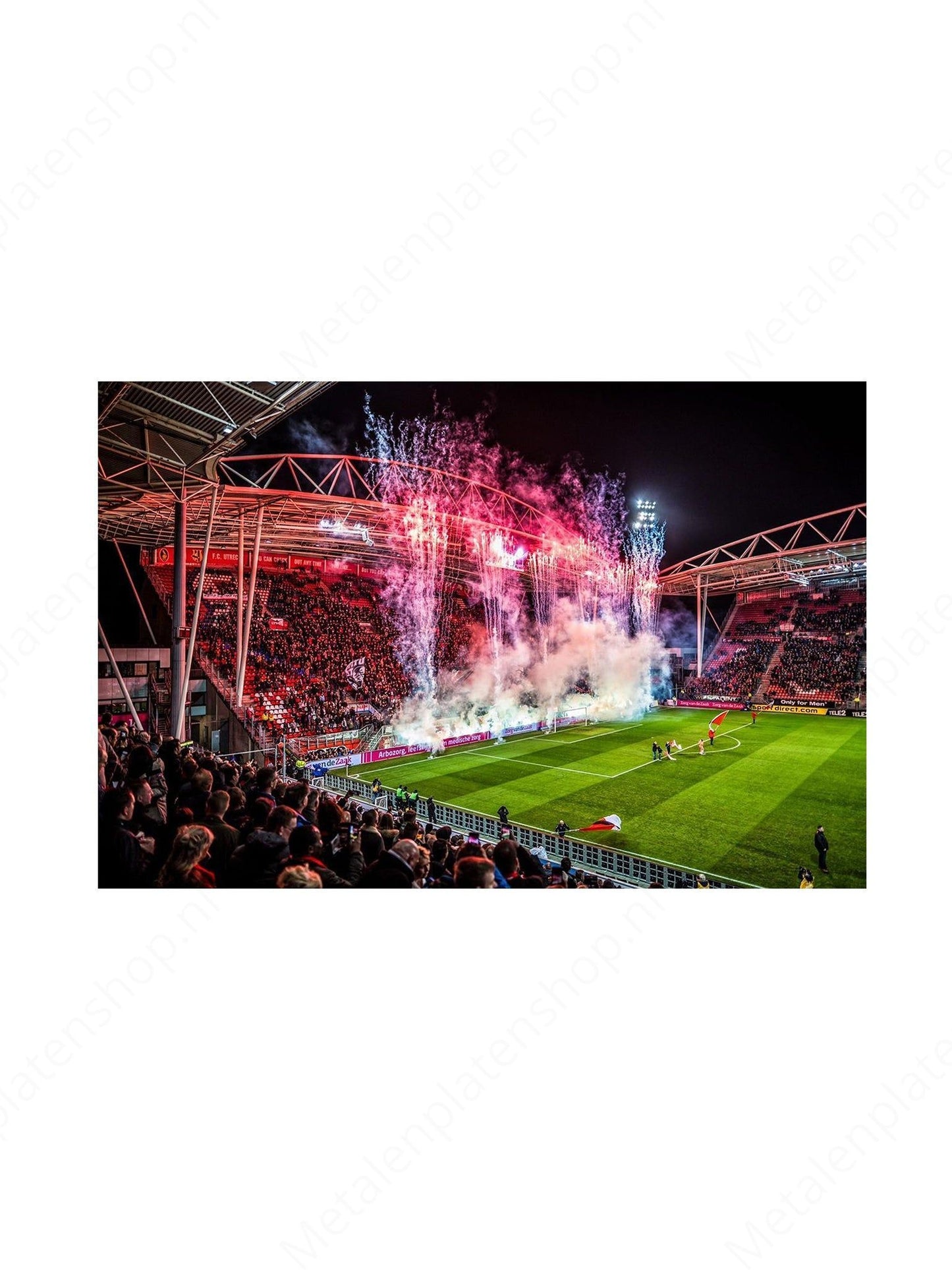 Metal Wall Sign - FC Utrecht - Haller 91 Shirt